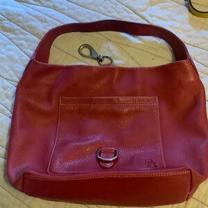 Red Downey Burke bag